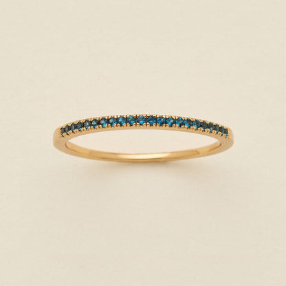 Stacking Ring with September Birthstone