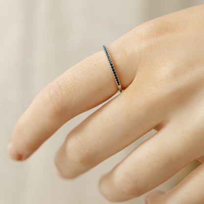 Stacking Ring with September Birthstone