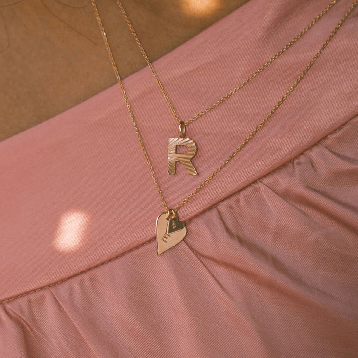 Sweetheart Initial Necklace