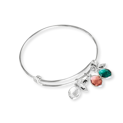 Personalized Birthstone Charm Bracelet